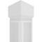 Ekena Millwork Craftsman Classic Square Non-Tapered X-Board Farmhouse Fretwork Column CC1208ENXFHMIMI - alternate 3